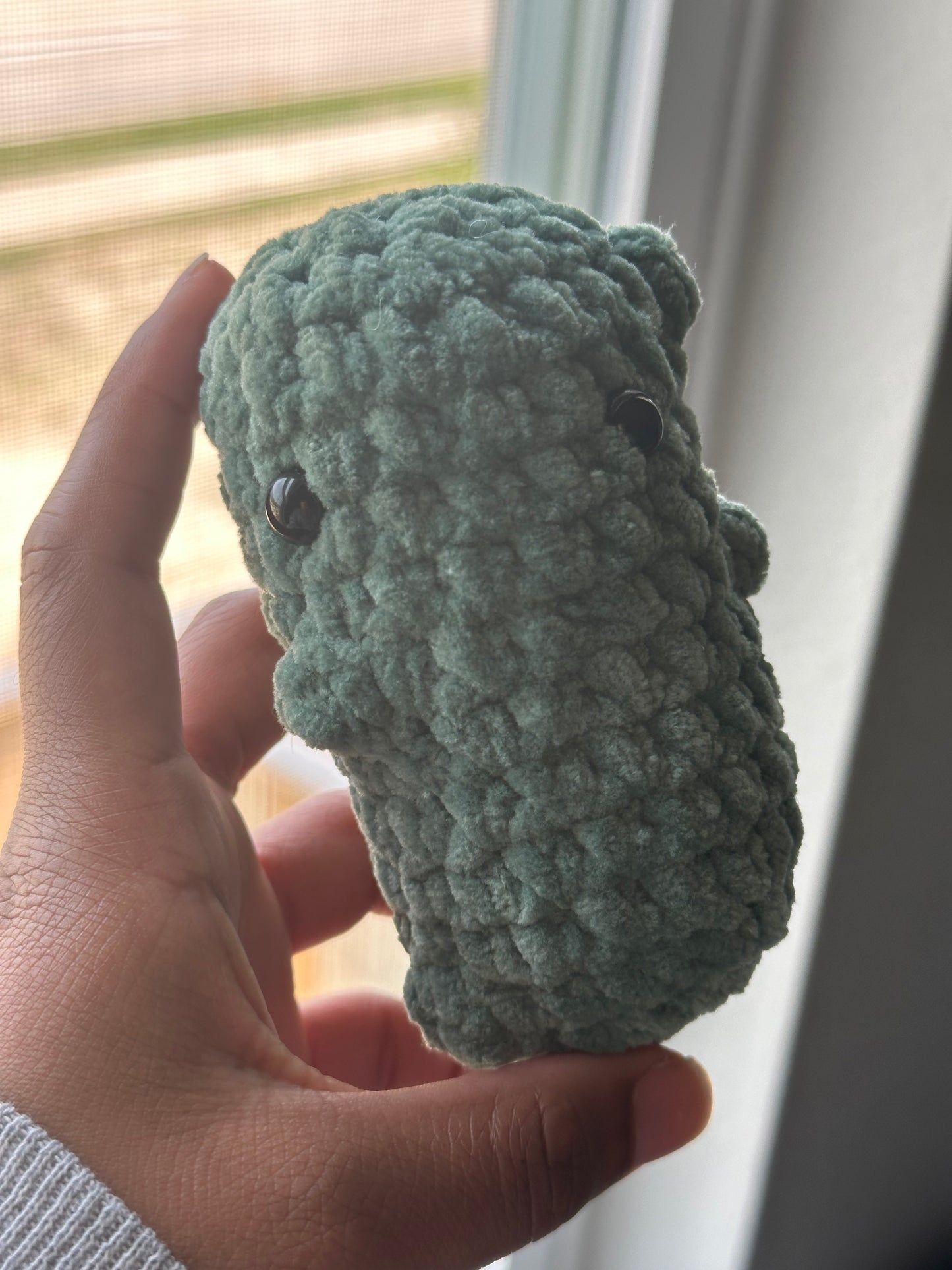 Small Pickles Crochet Plushie