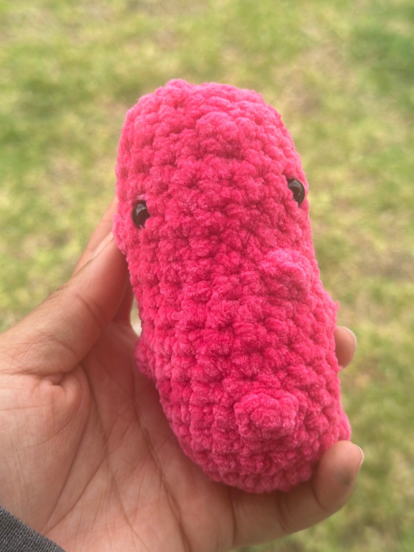 Small Pickles Crochet Plushie