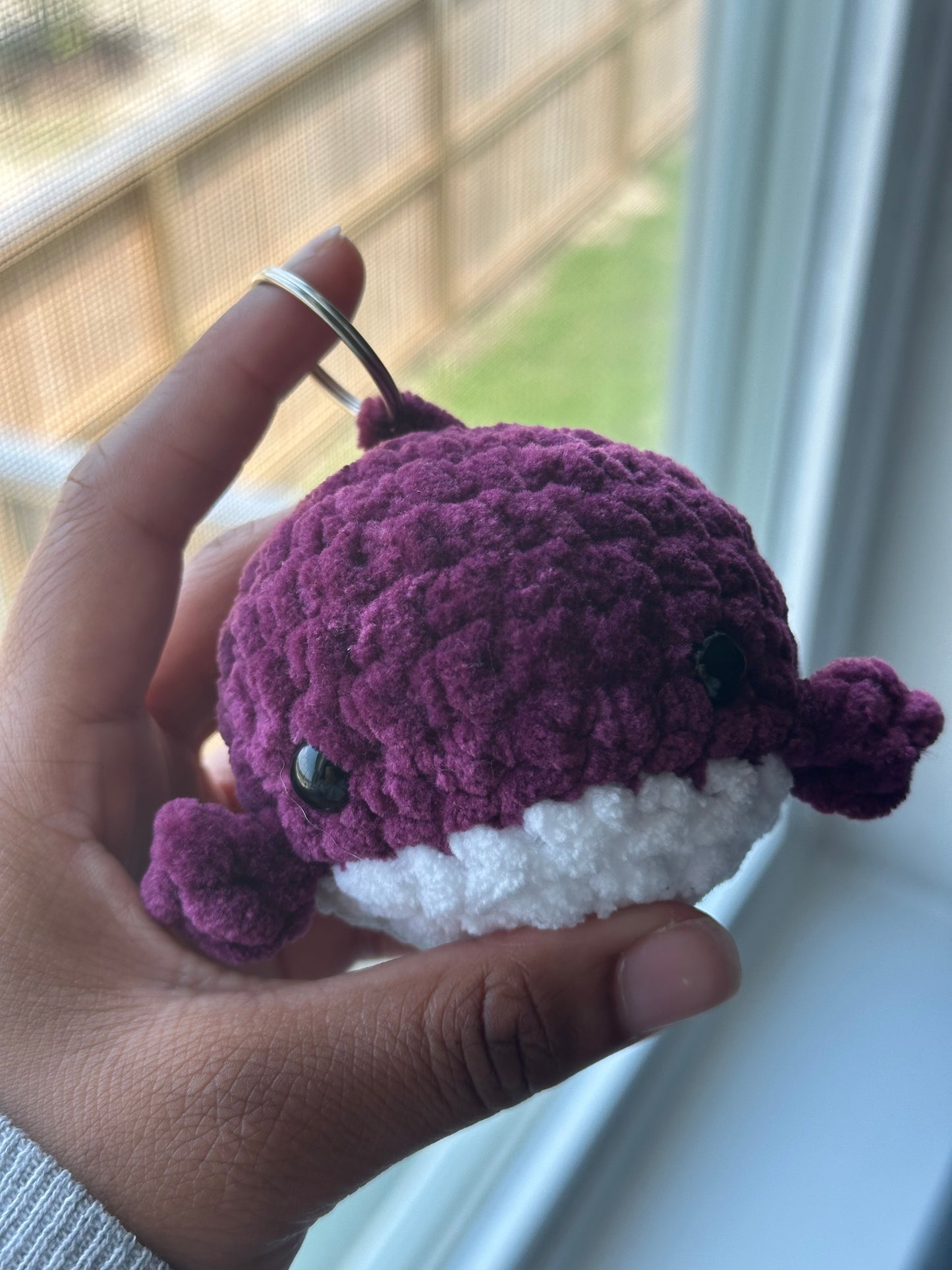 Whale Keychain Plushies