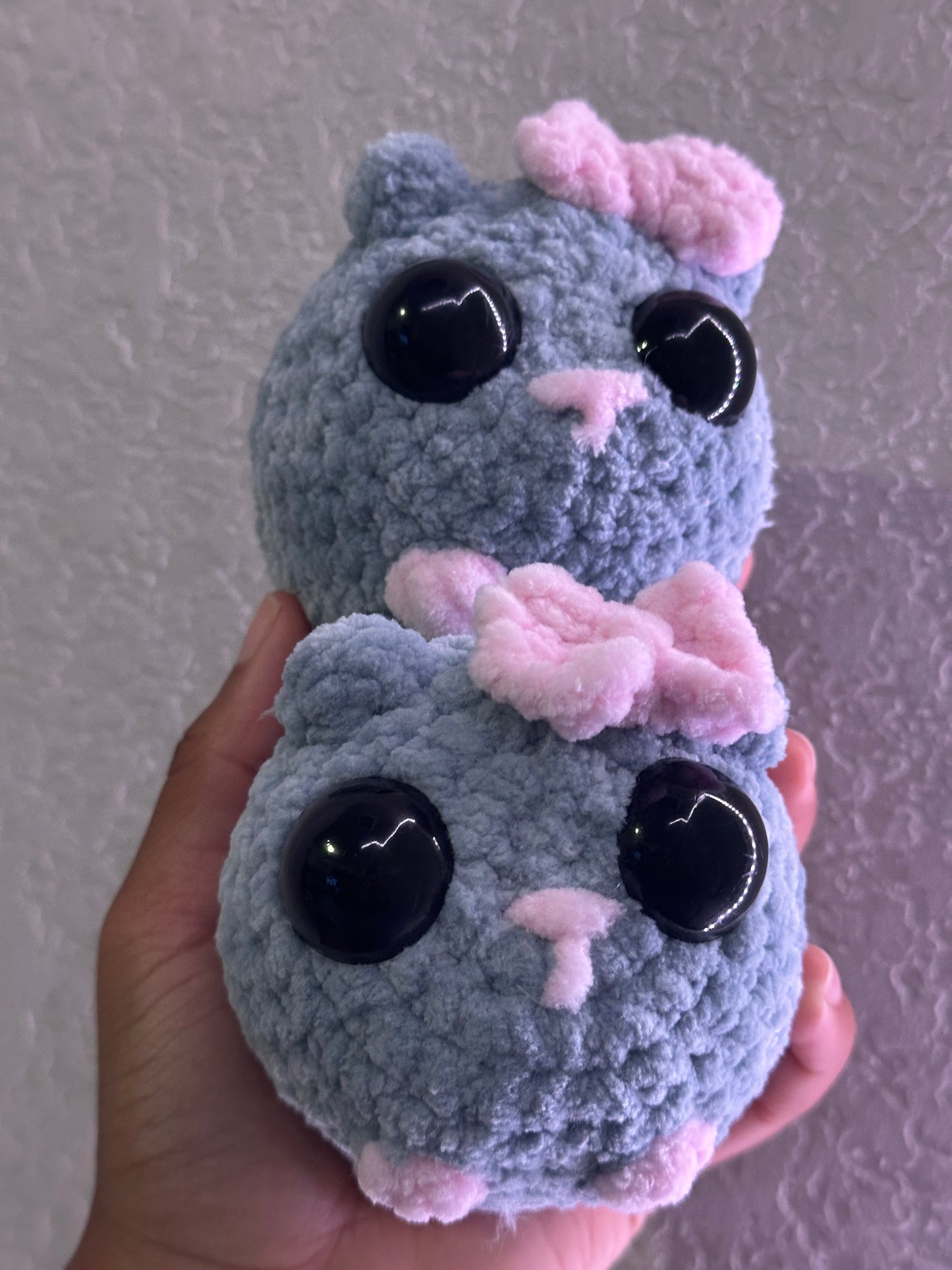 Small Sad Hamster Crochet Plushies
