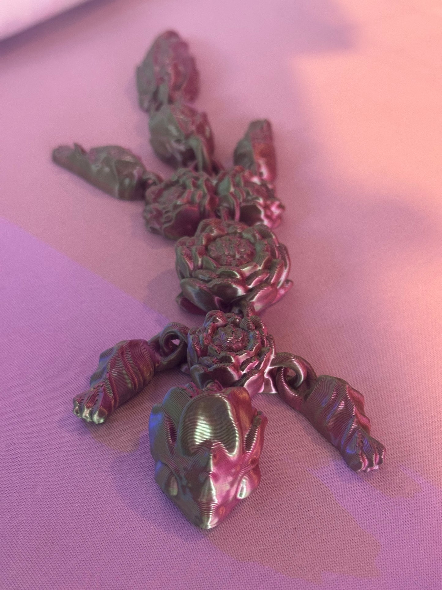 3D Lotus Dragon