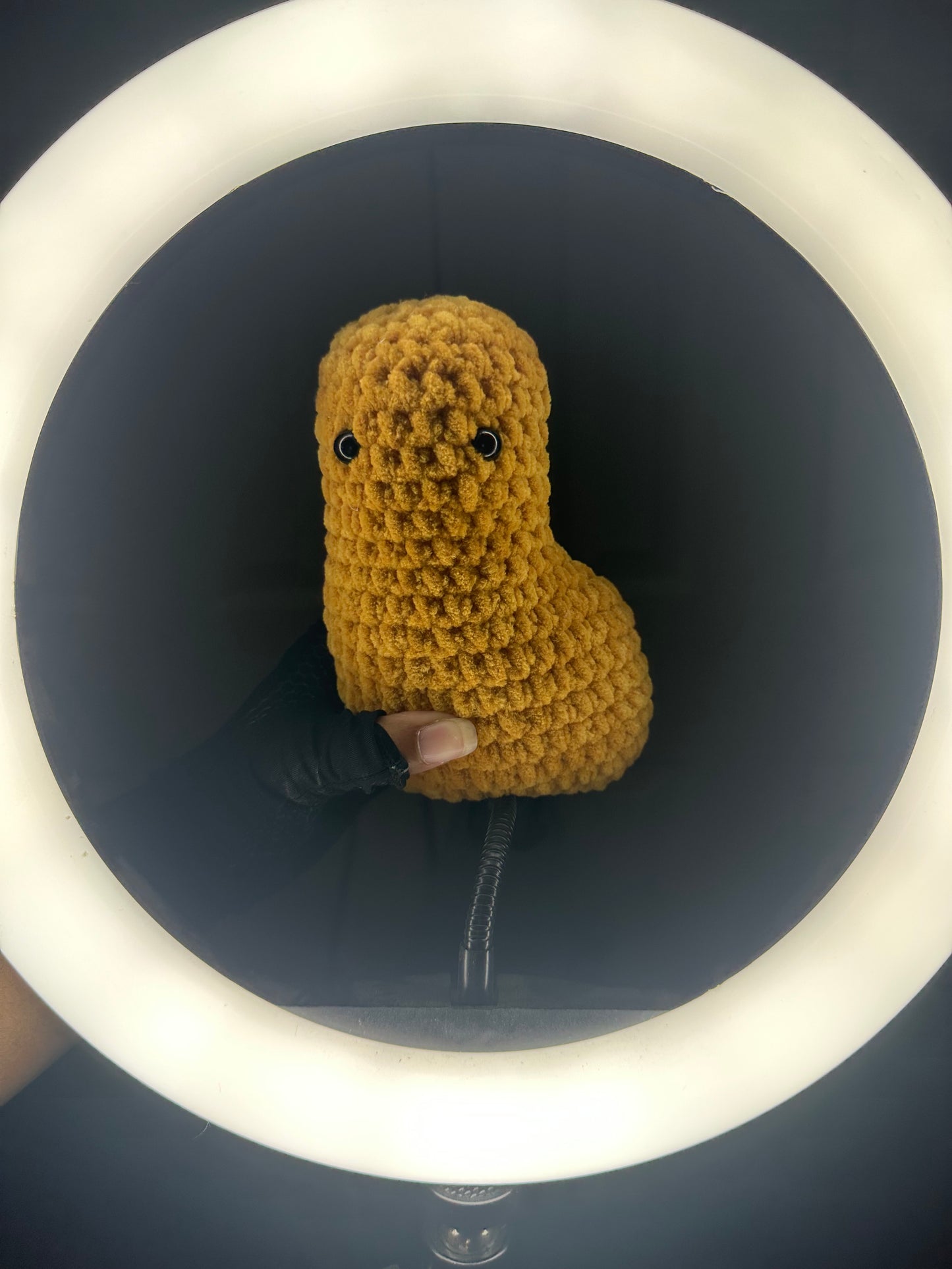 Chicken Nuggets Crochet Plushie