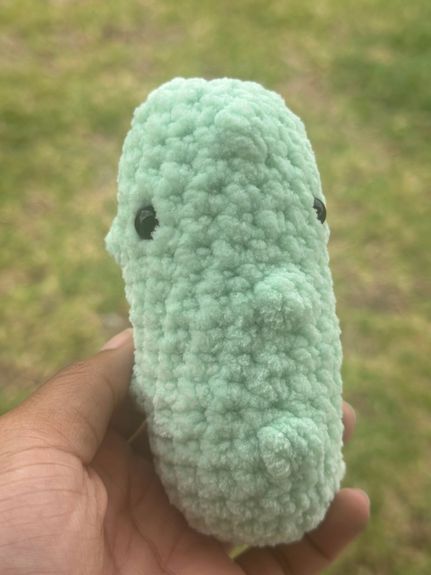 Small Pickles Crochet Plushie