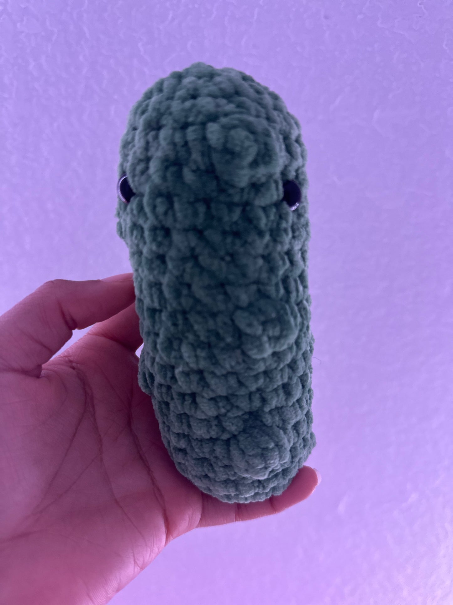 Pickle Crochet Plushie