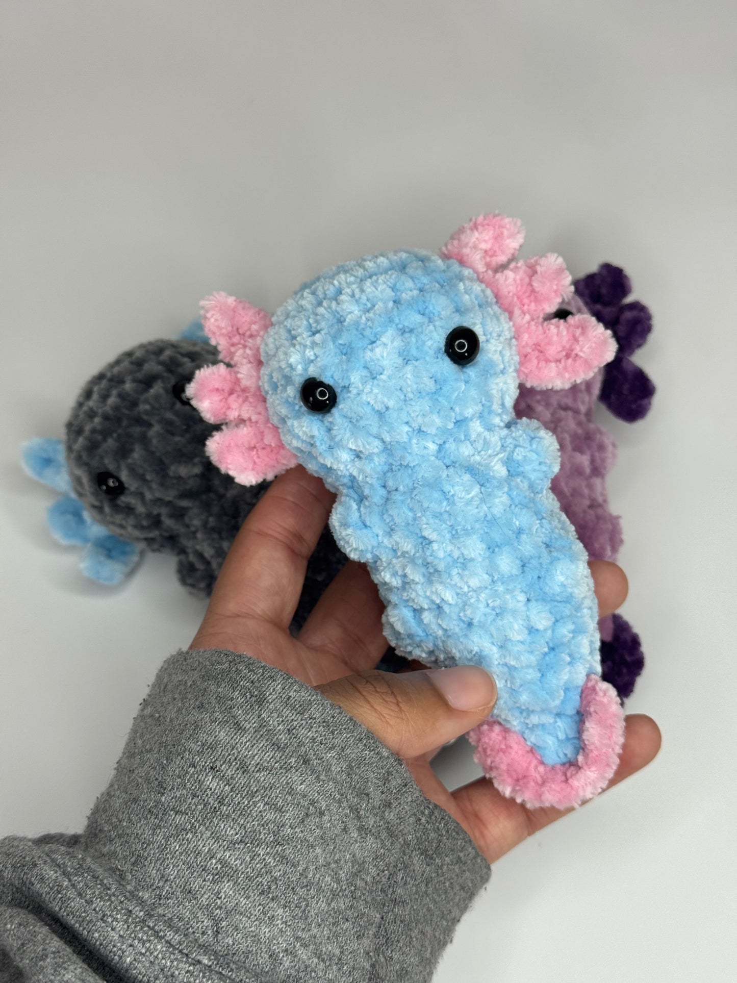 Mini Axolotl Plushie