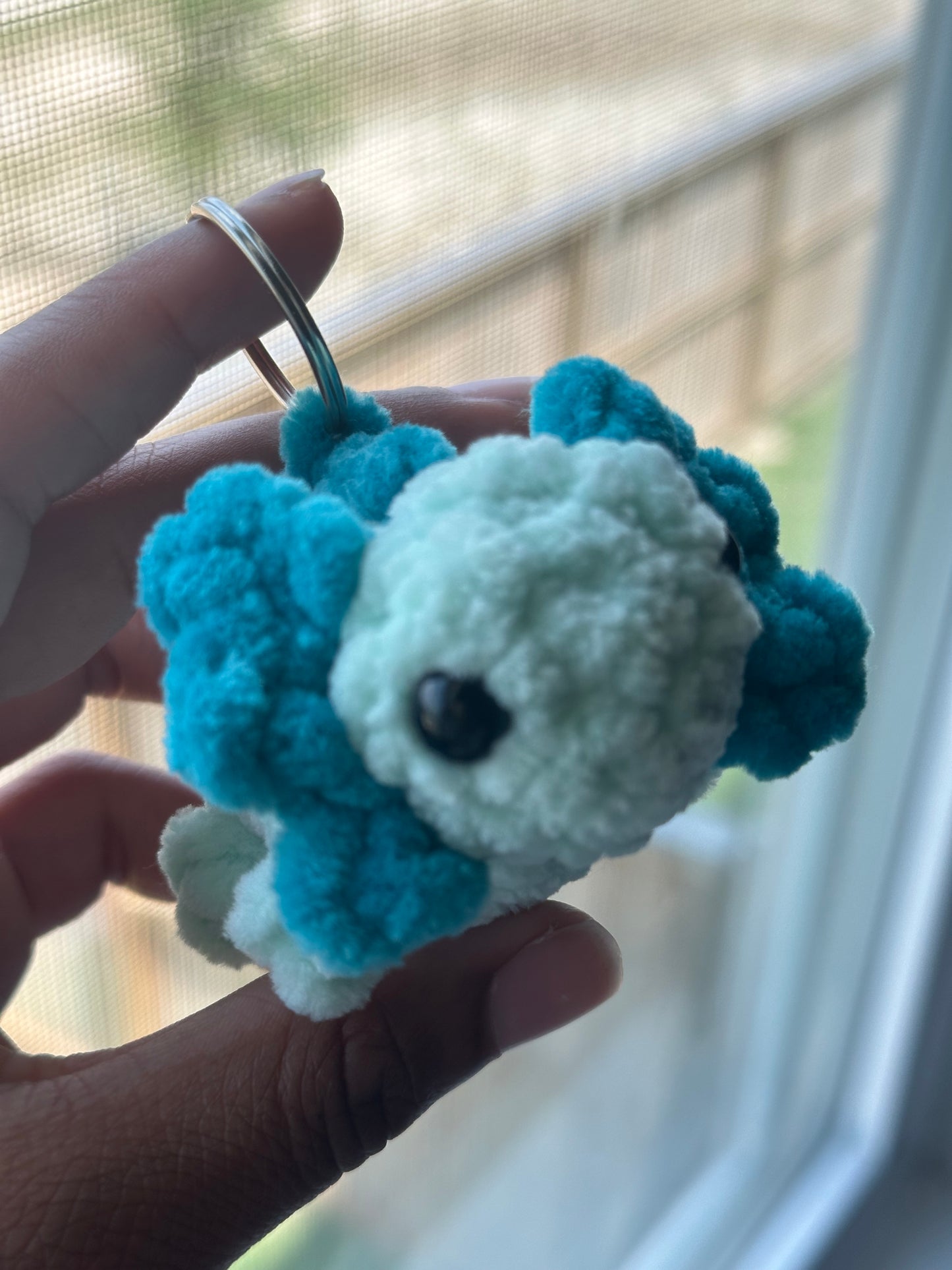 Axolotl Keychain Plushies