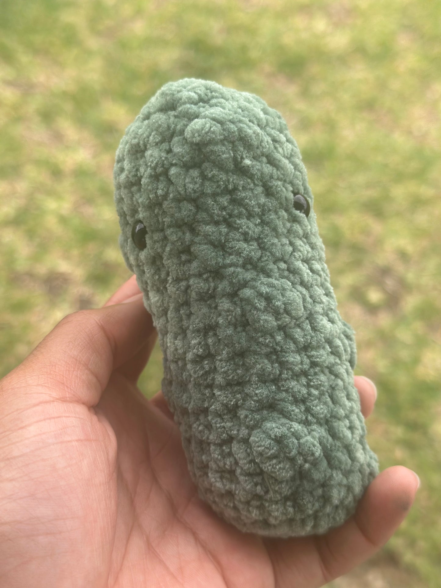 Small Pickles Crochet Plushie