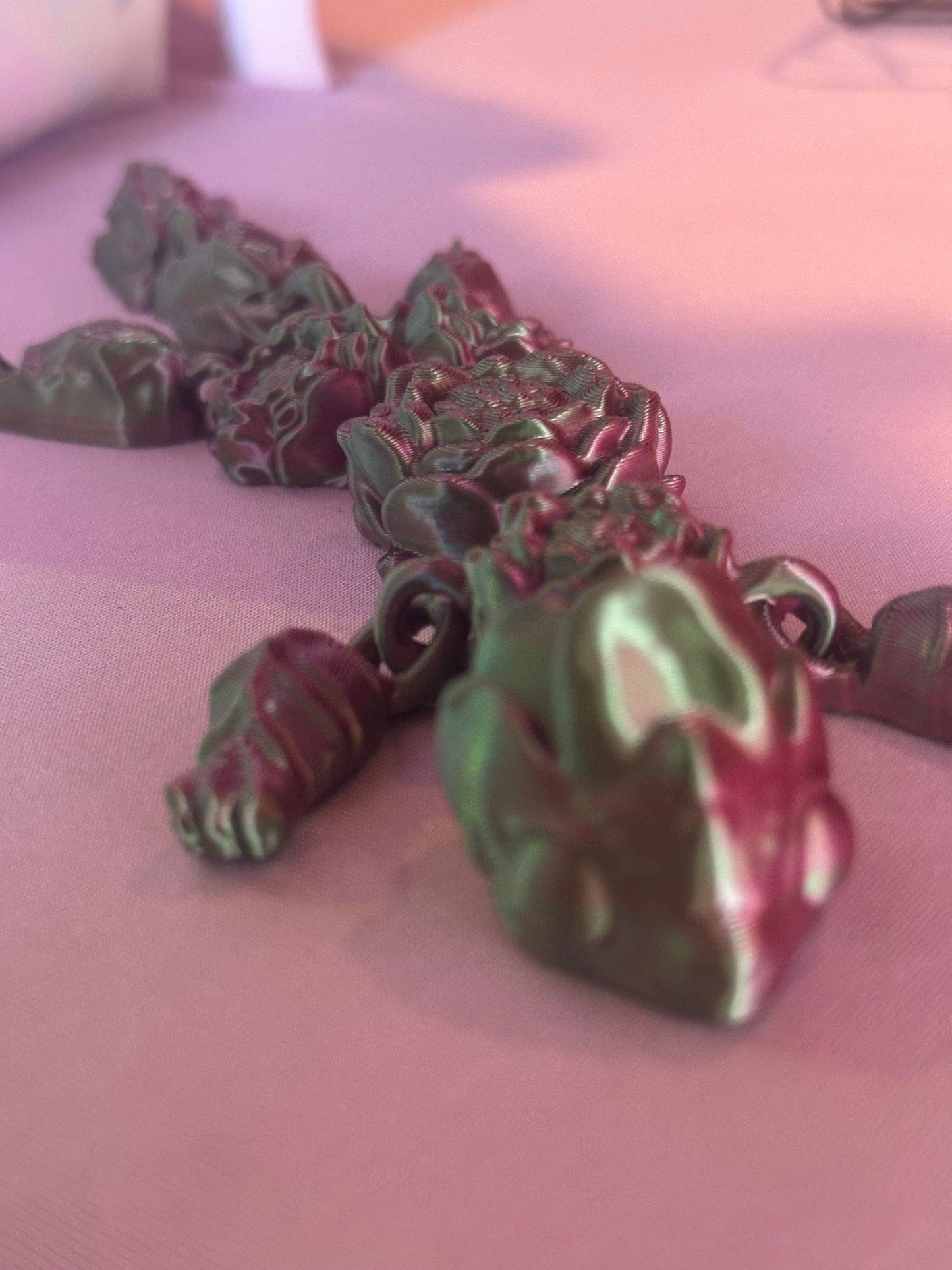 3D Lotus Dragon