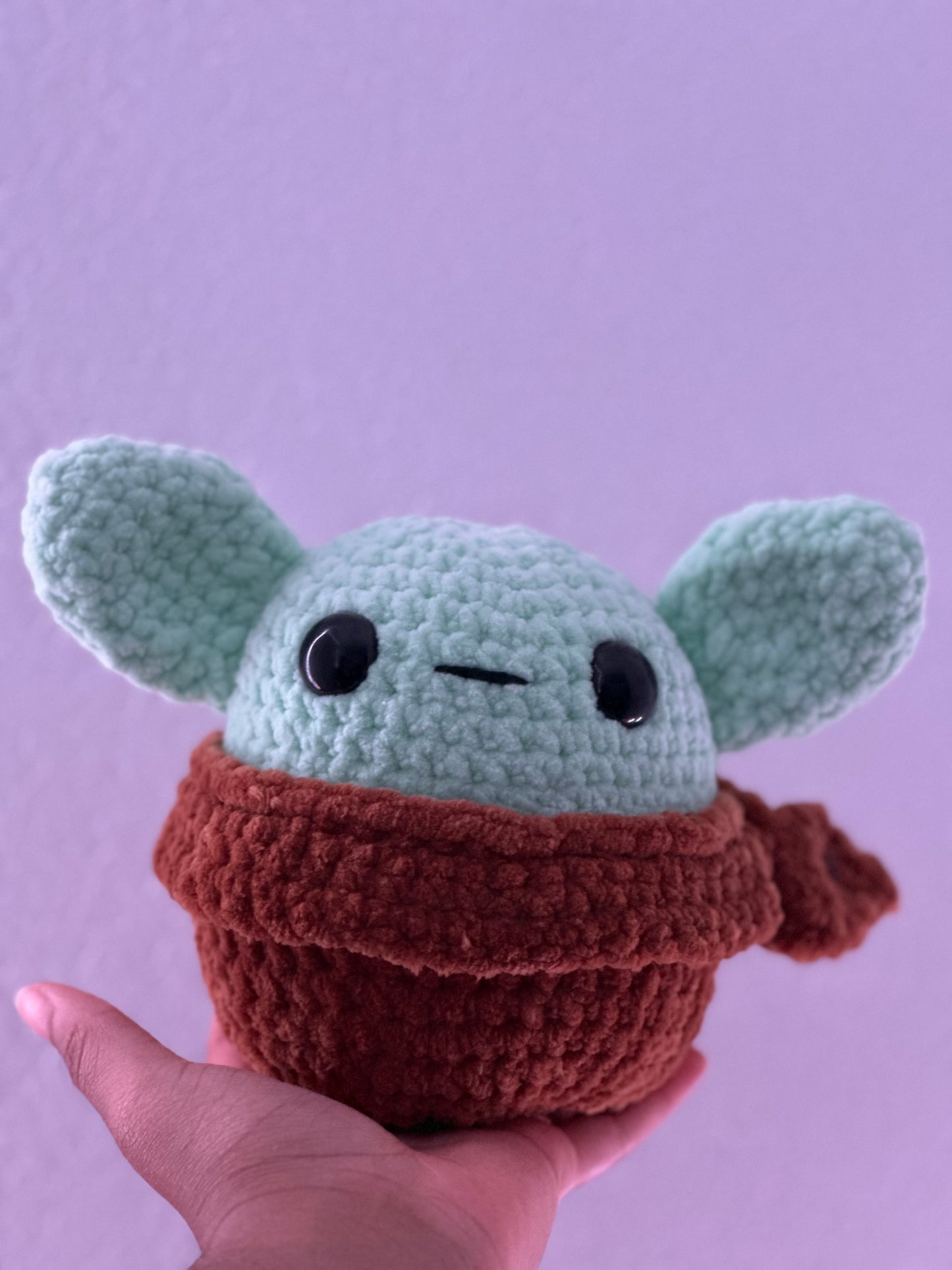 Baby Yoda Crochet Plushie