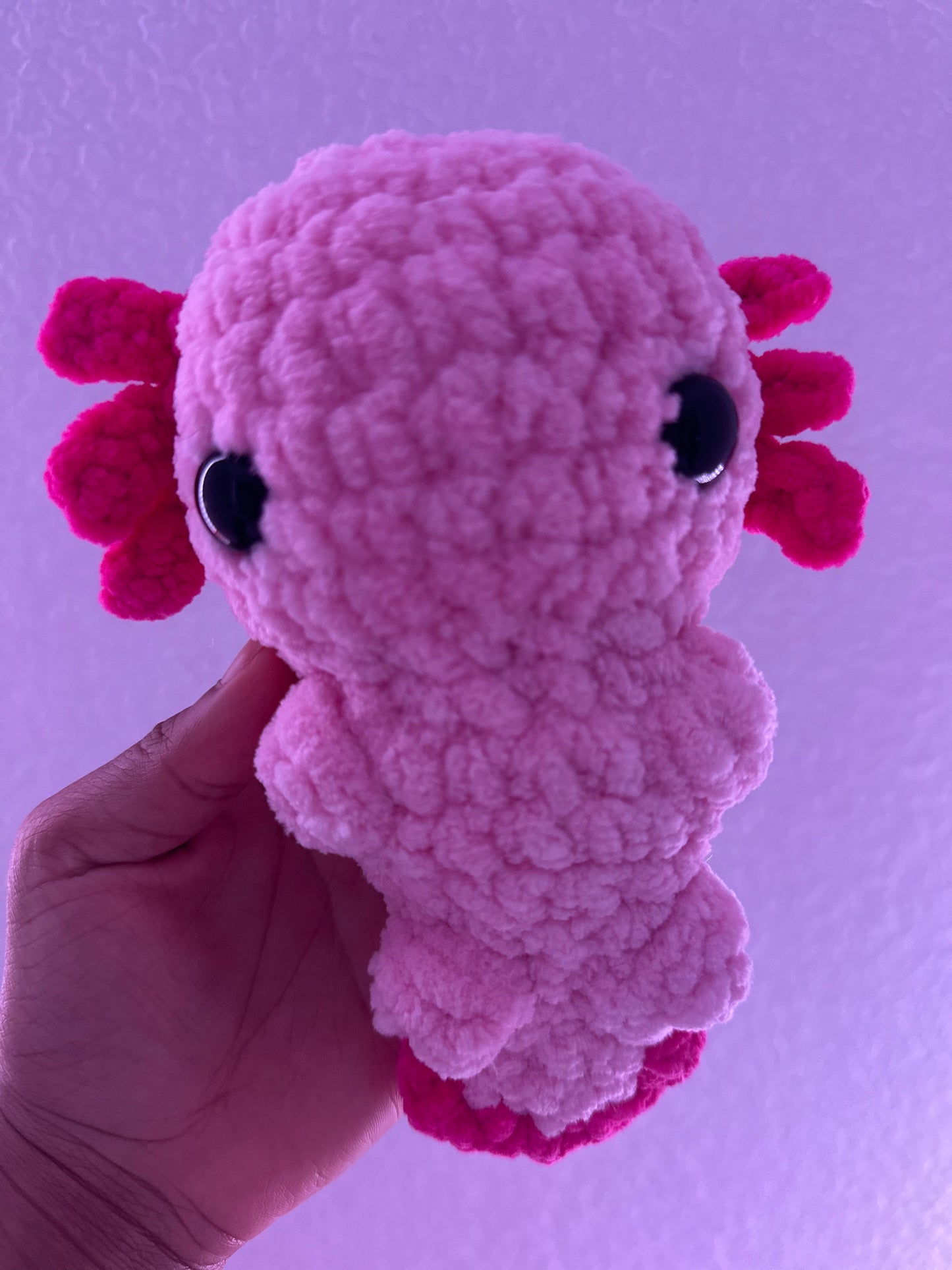 Cutie Axolotl Crochet Plushie
