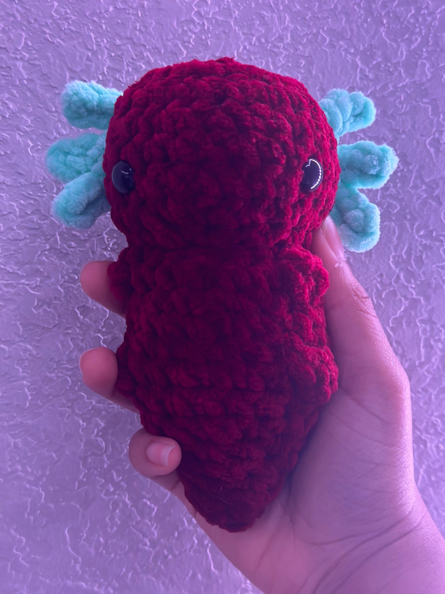 Cutie Axolotl Crochet Plushie