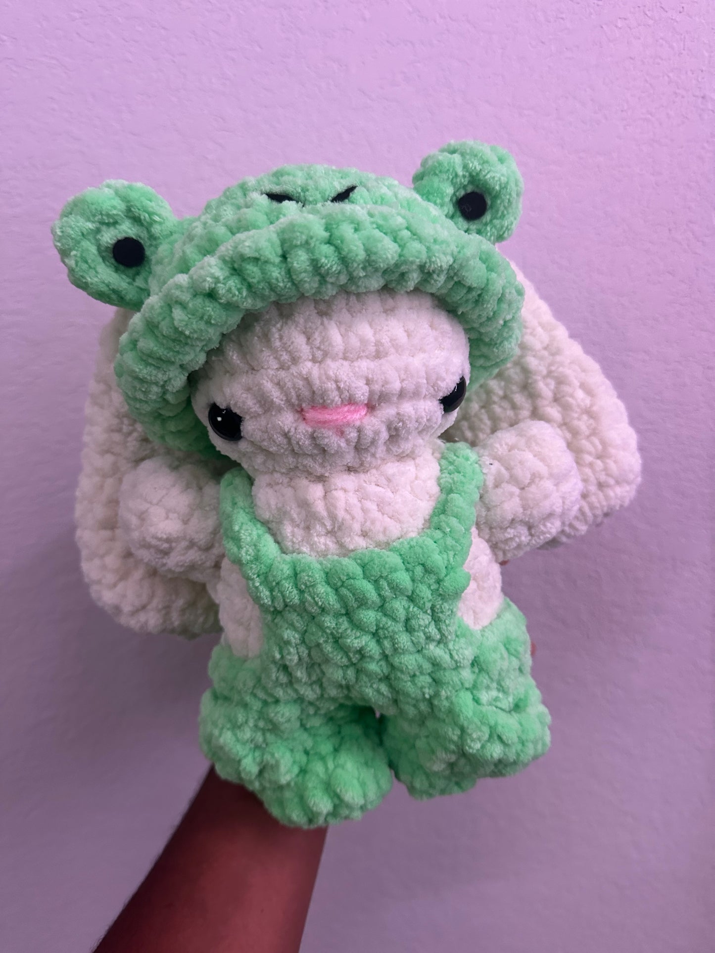 Bunny Joey Crochet Plushie