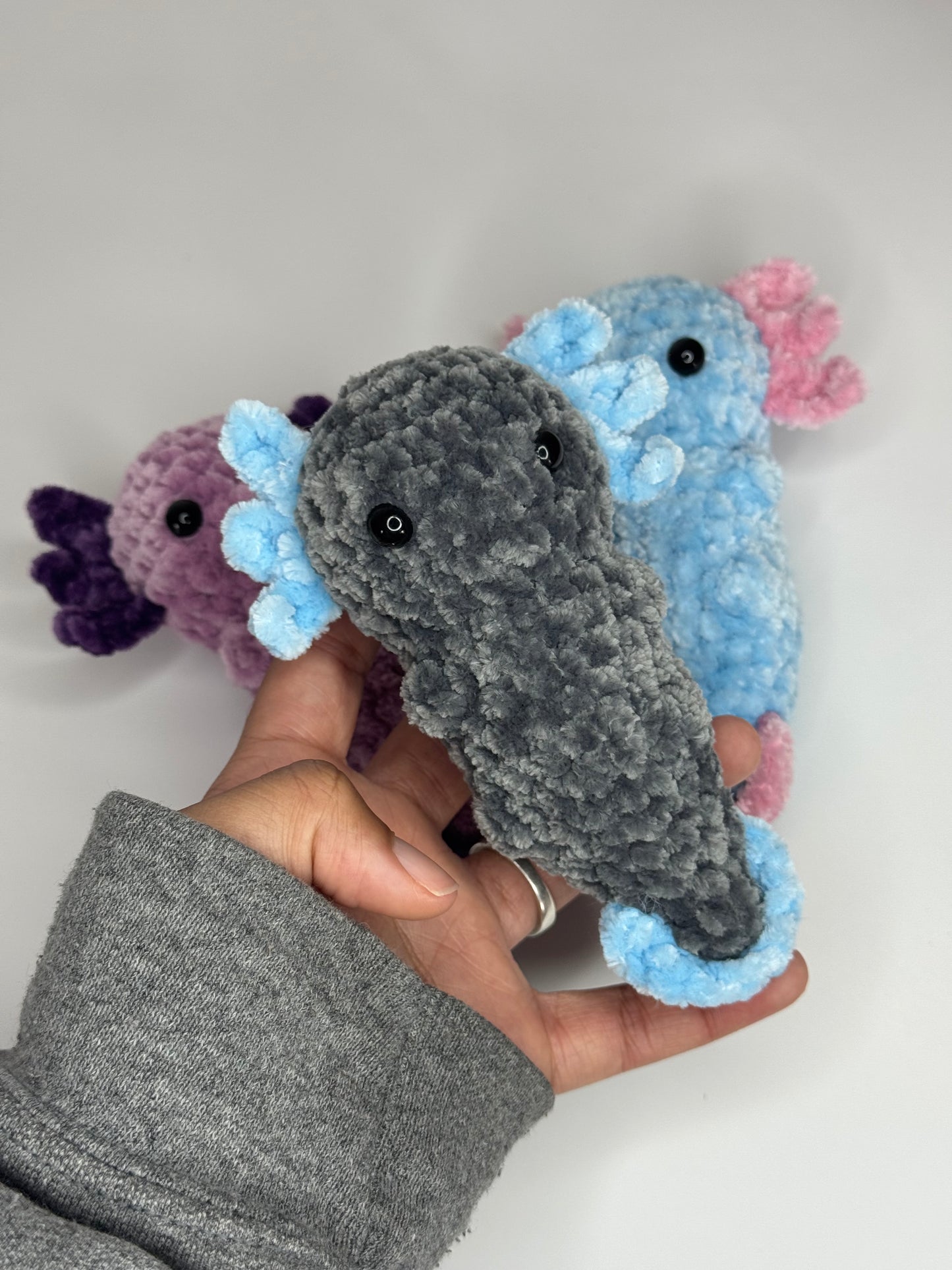 Mini Axolotl Plushie