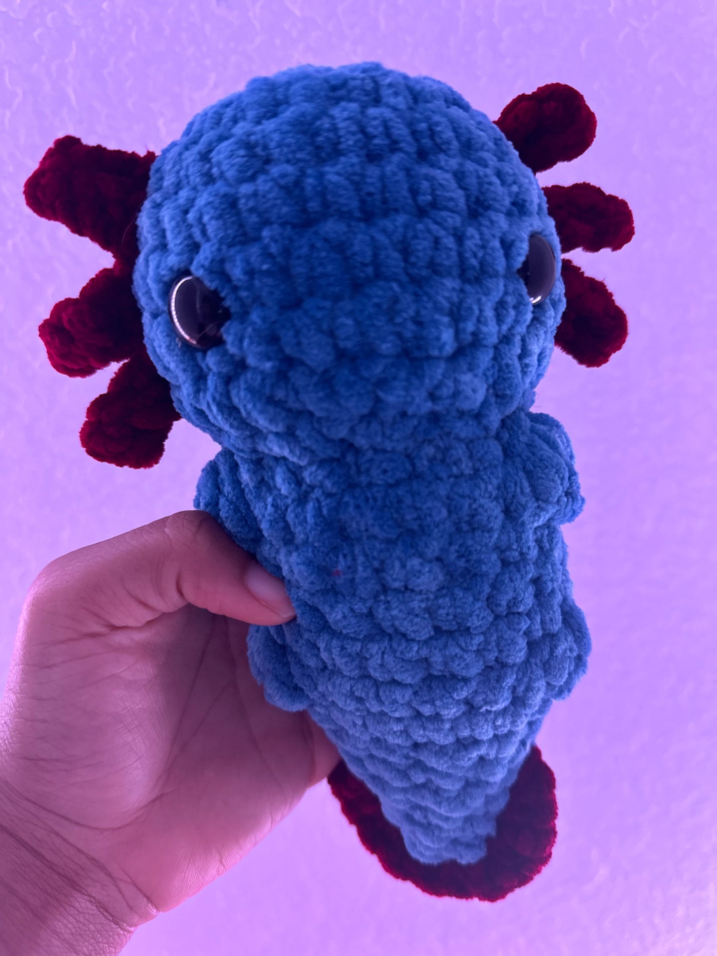 Cutie Axolotl Crochet Plushie