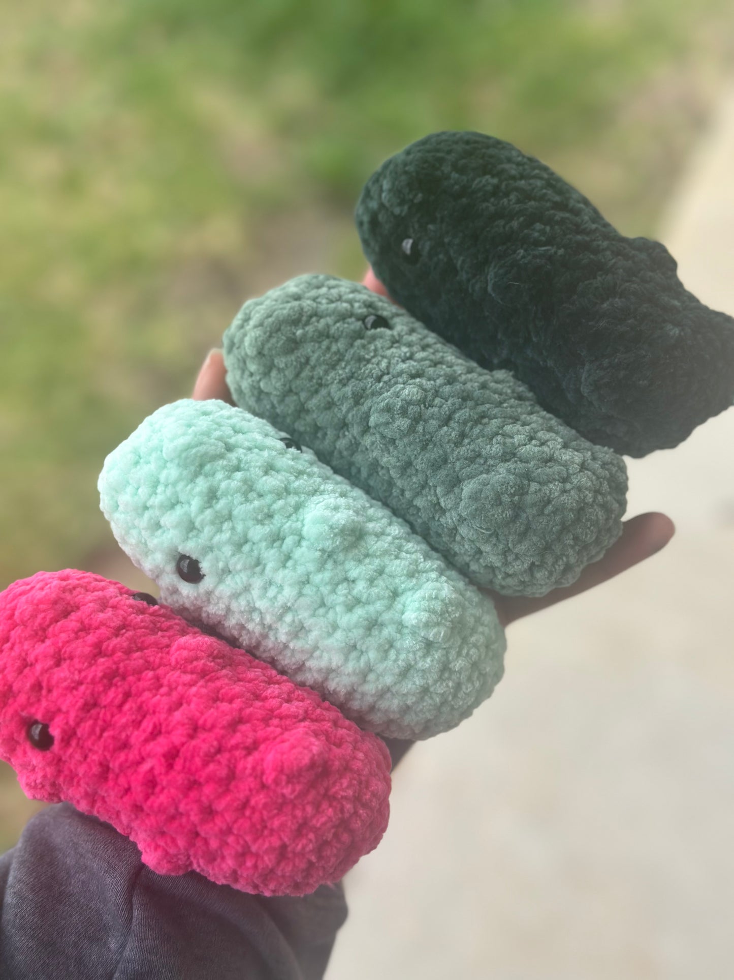Small Pickles Crochet Plushie