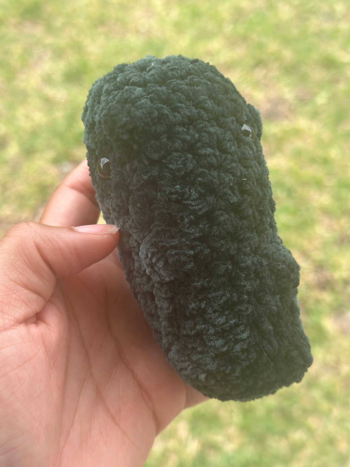 Small Pickles Crochet Plushie