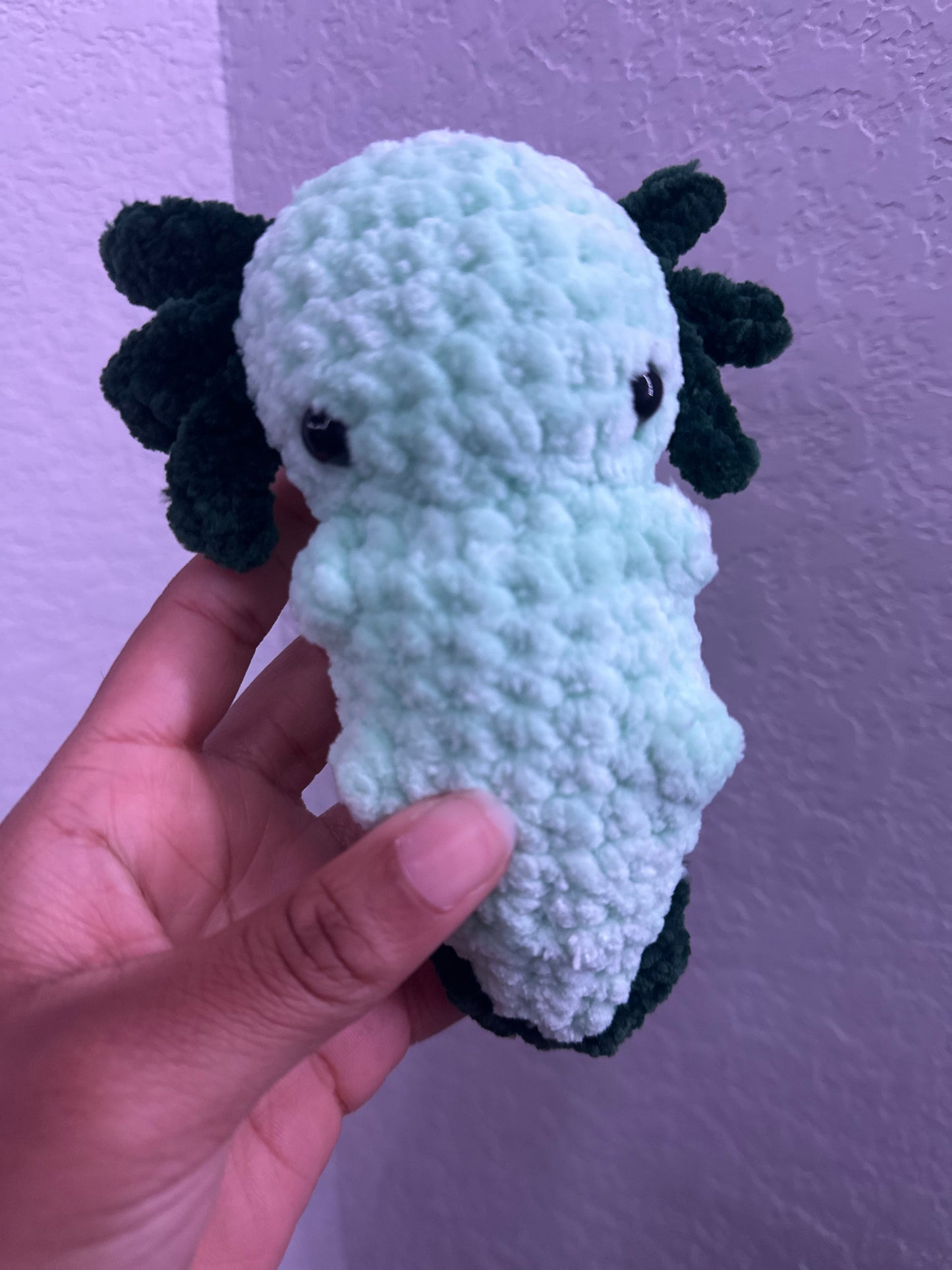 Cutie Axolotl Crochet Plushie