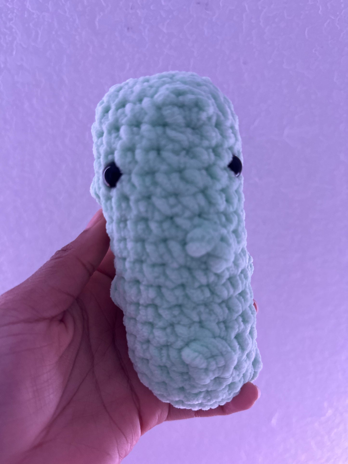 Pickle Crochet Plushie