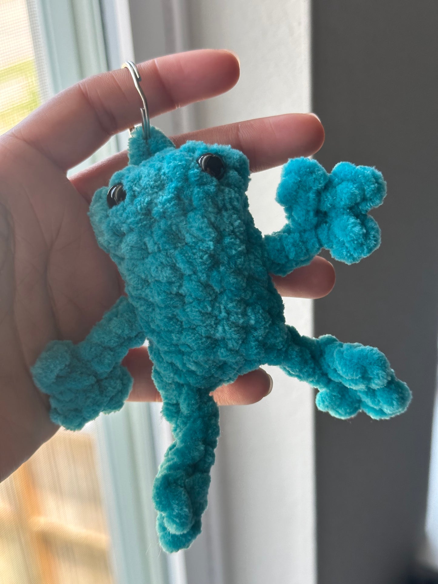 Frog Crochet Keychains