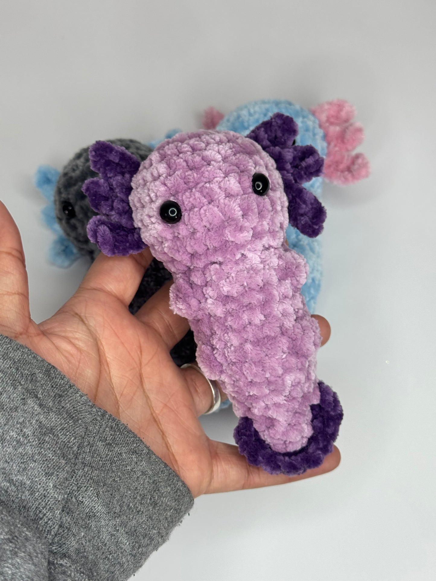 Mini Axolotl Plushie