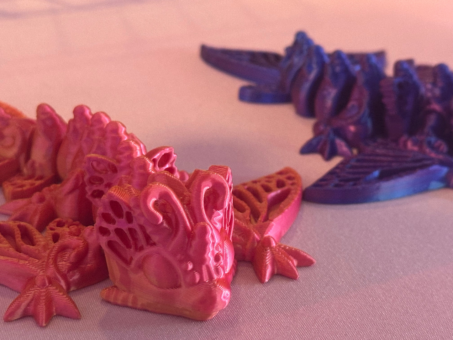 3D Butterfly Wyvern Dragon