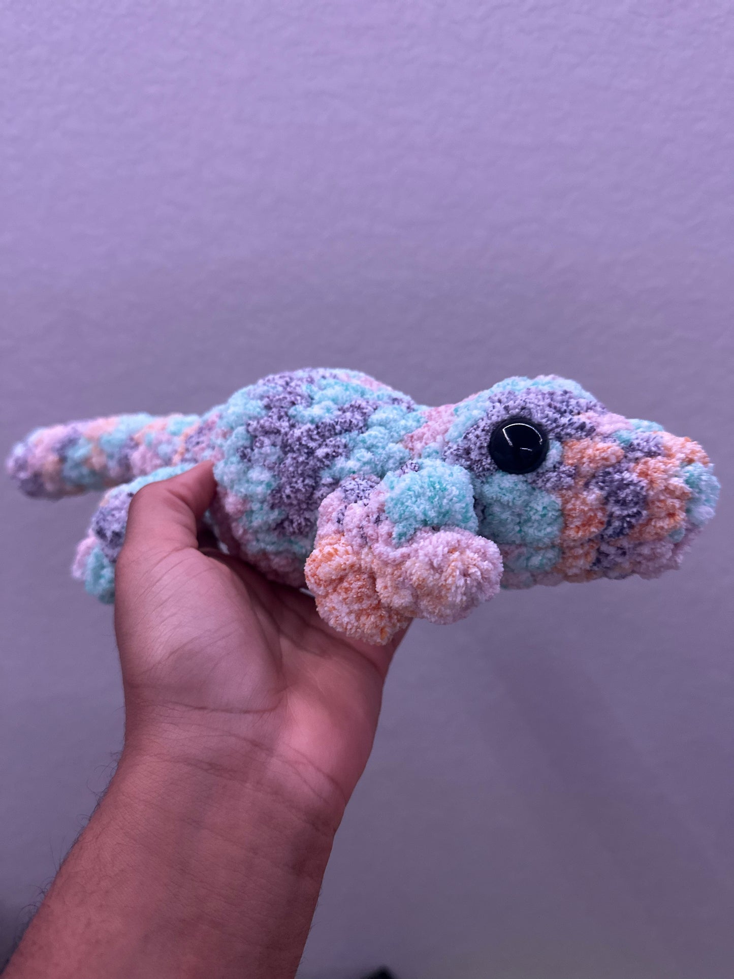 Gecko Crochet Plushies