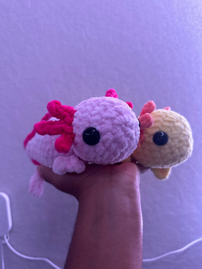 Axolotl Crochet Plushies [MEDIUM SIZED]