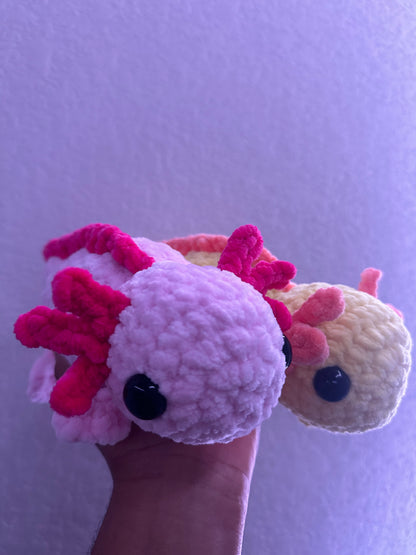 Axolotl Crochet Plushies [MEDIUM SIZED]