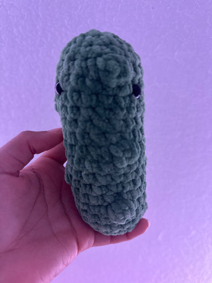 Pickle Crochet Plushie