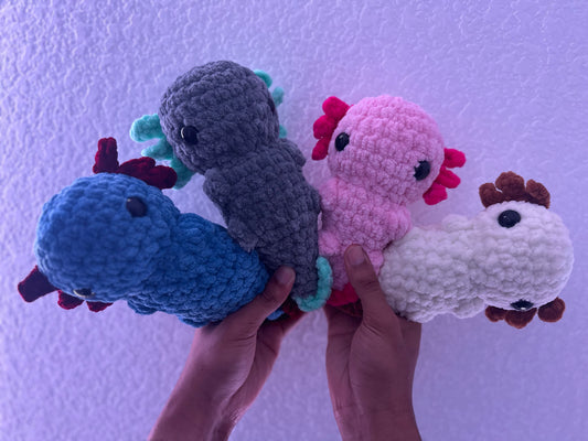 Cutie Axolotl Crochet Plushie