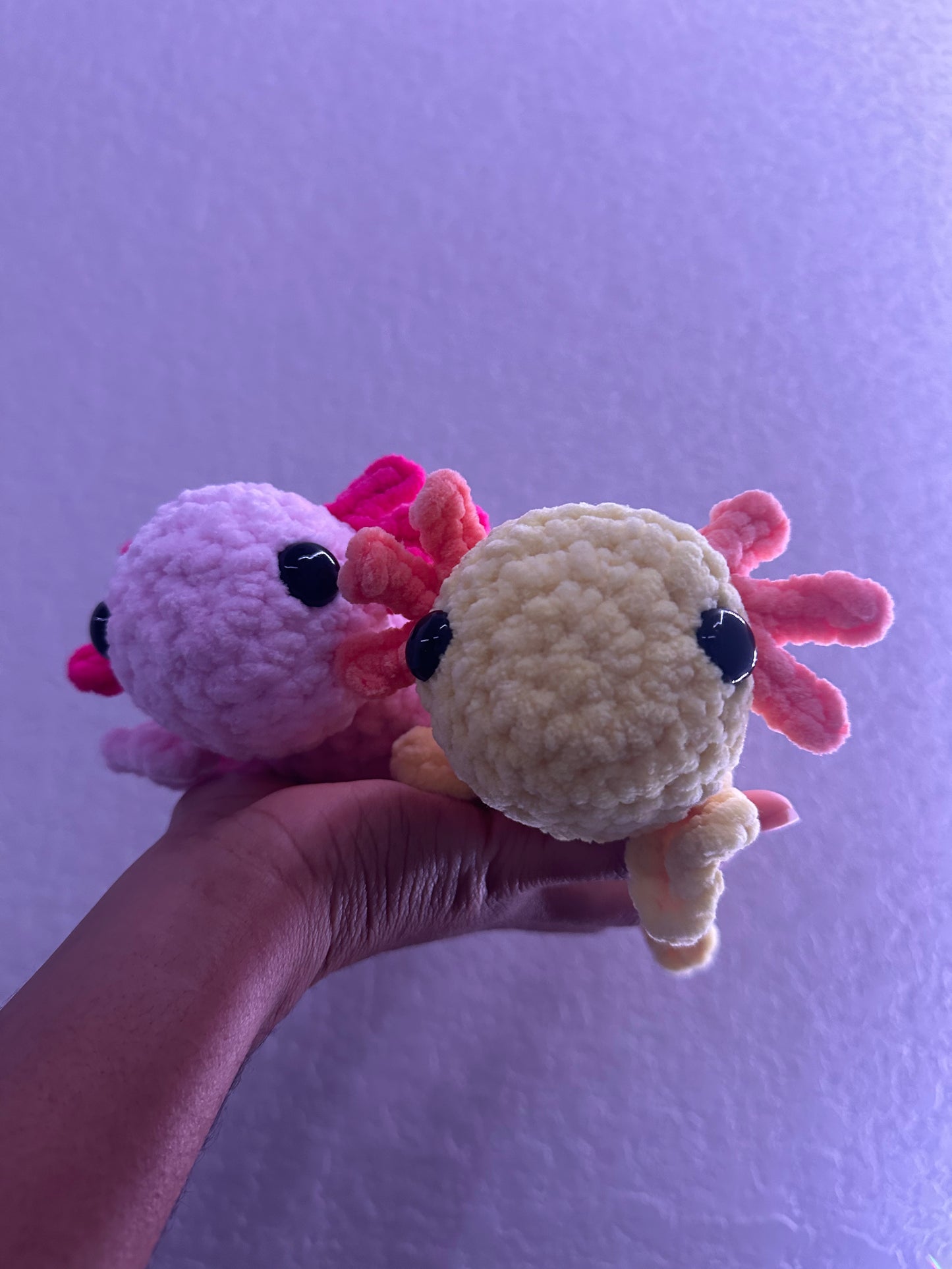 Axolotl Crochet Plushies [MEDIUM SIZED]
