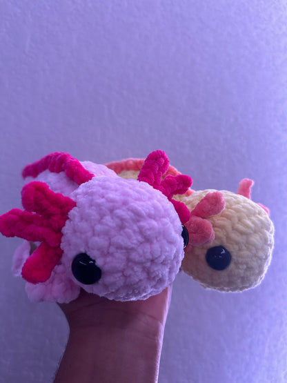 Axolotl Crochet Plushies [MEDIUM SIZED]