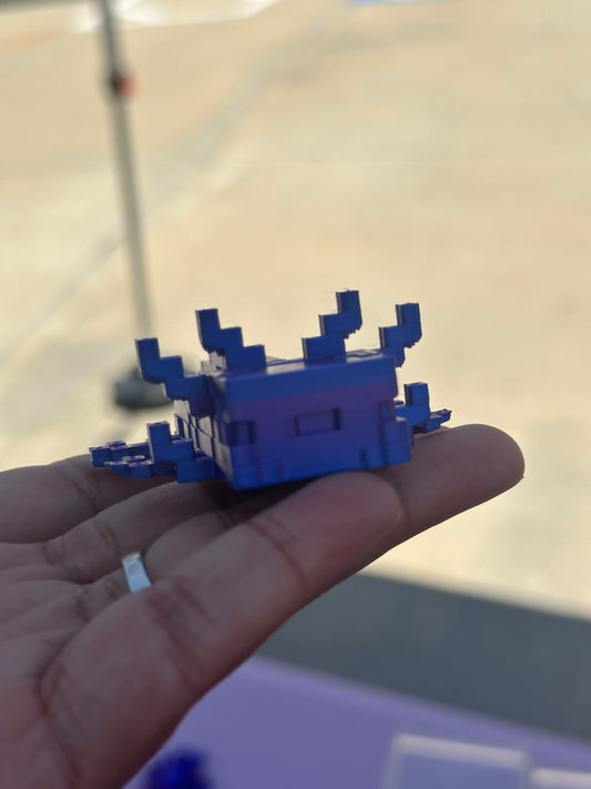 3D Printed Minecraft Axolotl