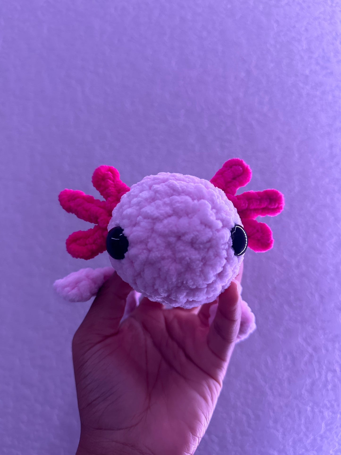 Axolotl Crochet Plushies [MEDIUM SIZED]