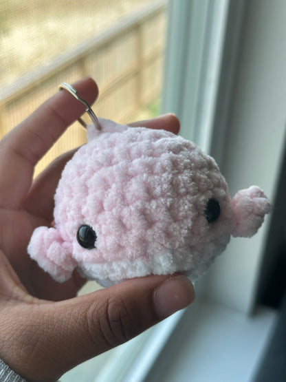 Whale Keychain Plushies