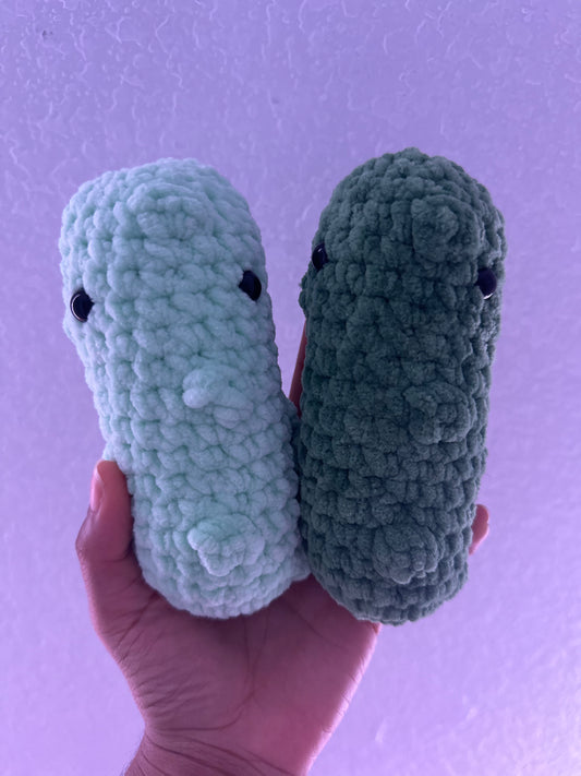 Pickle Crochet Plushie
