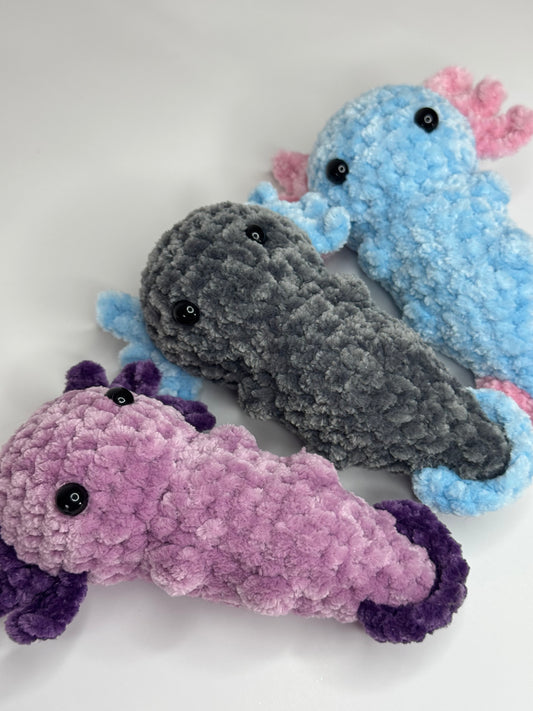 Mini Axolotl Plushie