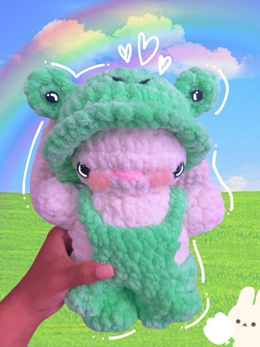 Bunny Joey Crochet Plushie