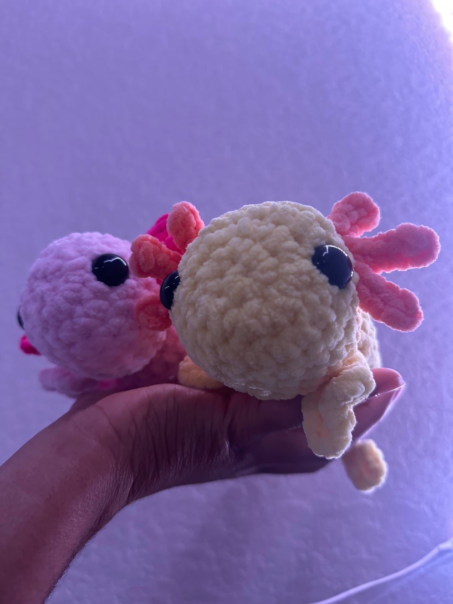 Axolotl Crochet Plushies [MEDIUM SIZED]