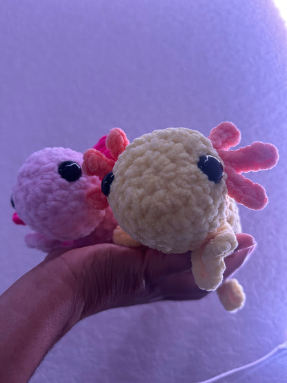 Axolotl Crochet Plushies [MEDIUM SIZED]