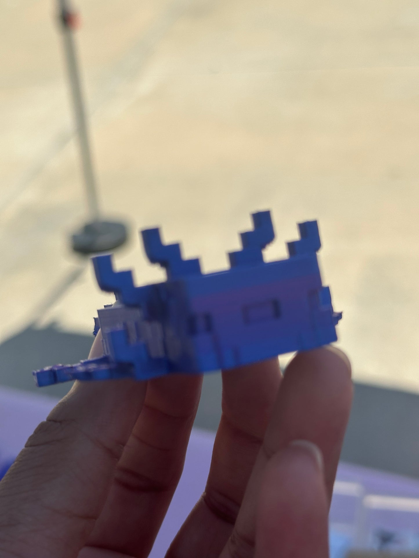 3D Printed Minecraft Axolotl