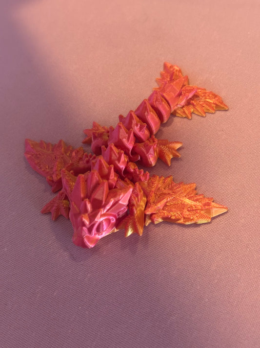 3D Crystal Dragon