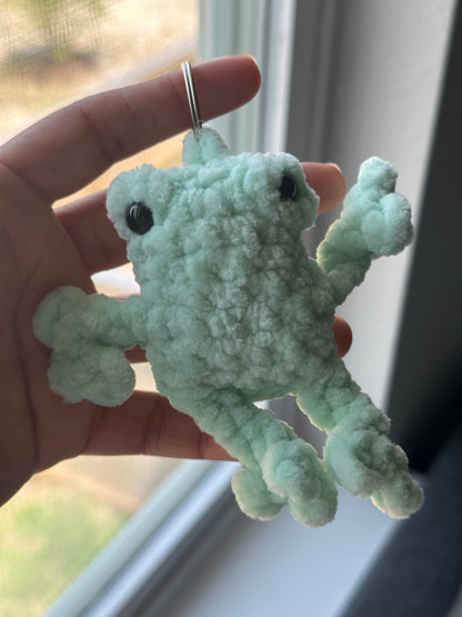 Frog Crochet Keychains