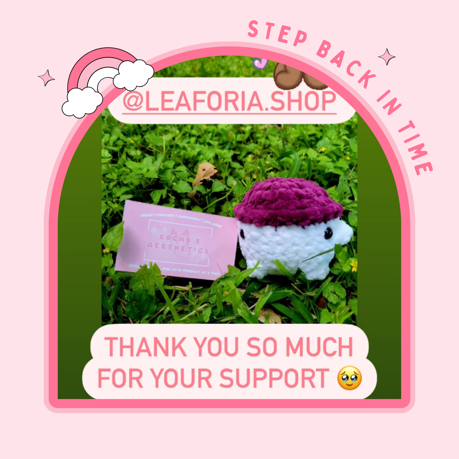 Thank you @leaforia.shop from Instagram for your support!!