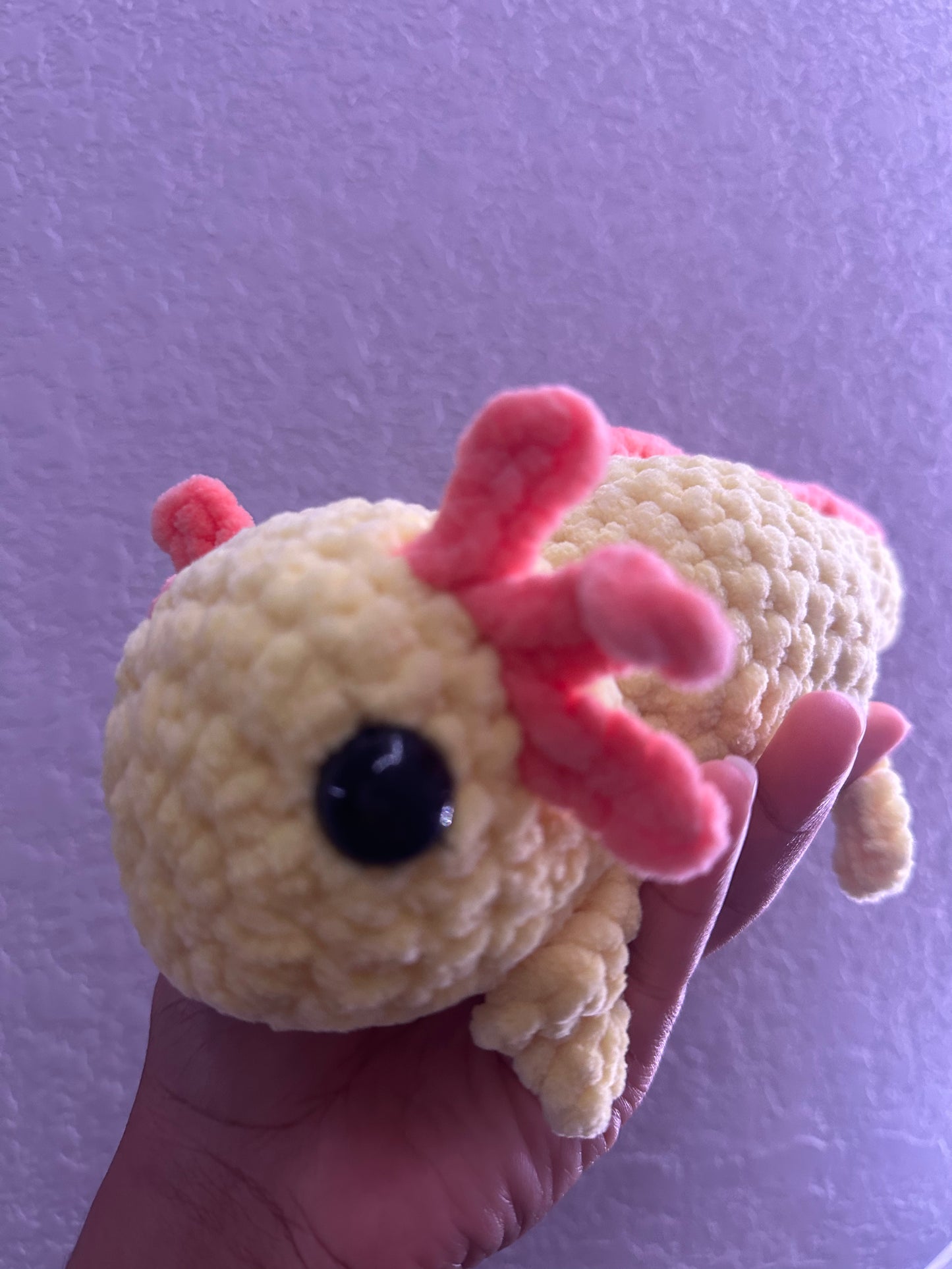 Axolotl Crochet Plushies [MEDIUM SIZED]