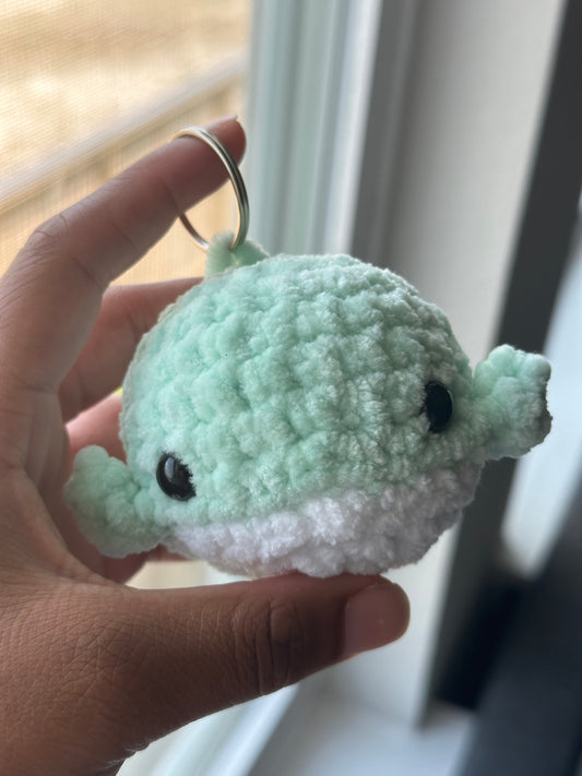 Whale Keychain Plushies