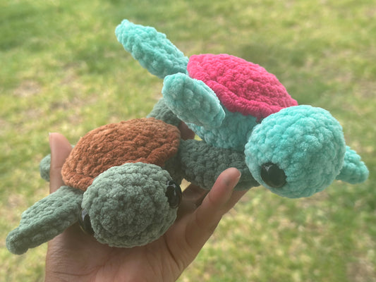 Cute Turtles Crochet Plushie